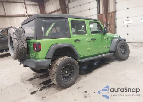 2019 Jeep Wrangler Unlimited Sport 4X4 из США, поврежденный, VIN 1C4HJXDG4KW560734